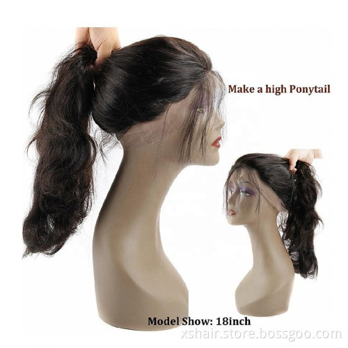 Wholesale remy human hair wigs lace front 5x5 Lace Frontal Straight Wig virgin cuticle aligned wigs for black women